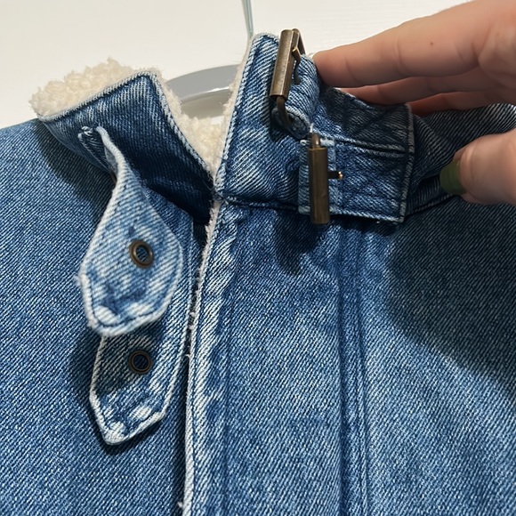 EUC Vintage Guy Laroche Men’s Lined Denim Jacket HEAVY - Picture 2 of 9